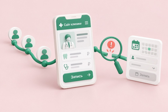 Сайт клиники посещают, но пациенты не записываются: что проверить