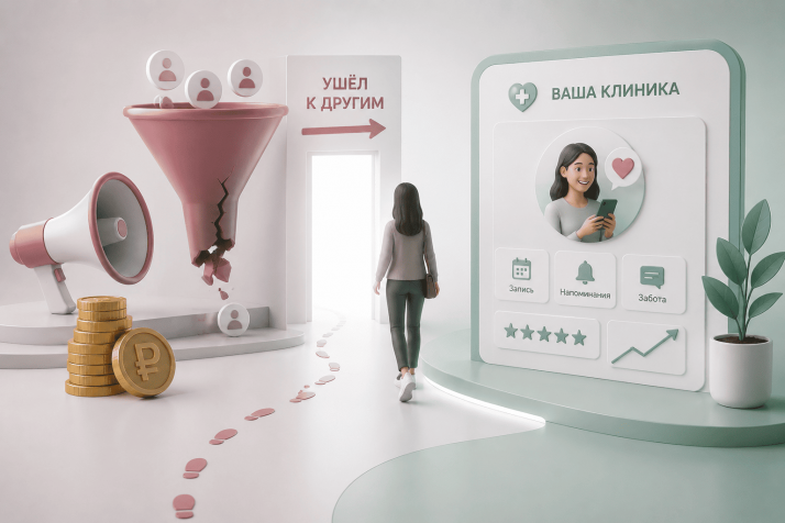 Самая дорогая ошибка клиник: терять пациента, за которого уже заплатили