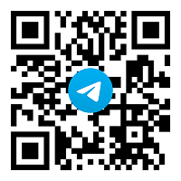 QR код для Telegram